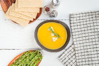 ТМ «Скоро готово» Суп-пюре из цветной капусты с соевым молоком, 250 г. Vegan