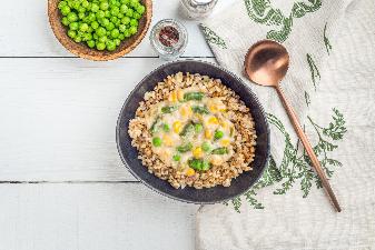 ТМ «Скоро готово» Каша «Семь злаков» с овощами, 275 г. Vegan