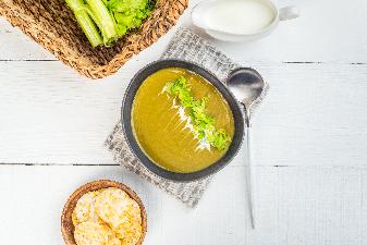 ТМ "Скоро готово" Суп-пюре со шпинатом, 250 г.