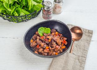 ТМ "Скоро готово" Потрошки острые с овощами, 250 г.