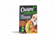 ТМ "Скоро готово" Суп гороховый с копченостями, 250г.