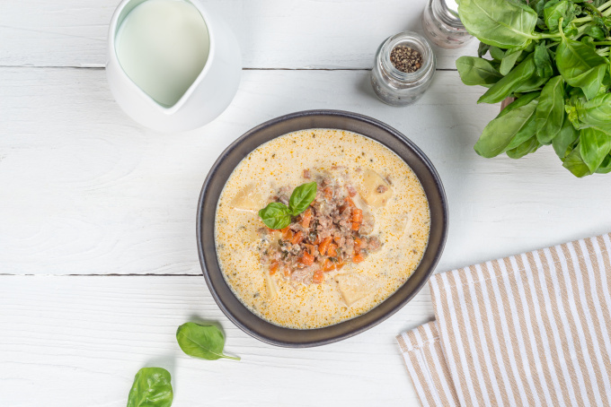 ТМ "Скоро готово" Суп Тосканский с мясом, 250г.