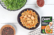 ТМ "Скоро готово" Булгур с курицей, 250 г.