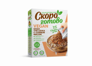 ТМ «Скоро готово» Каша «Три злака» с соевым мясом, 275 г. Vegan ТМ «Скоро готово» Каша «Три злака» с соевым мясом, 275 г. Vegan