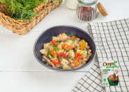 ТМ «Скоро готово» Жаркое с соевым мясом, 250 г. Vegan