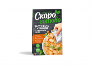 ТМ "Скоро готово" Картофель с курицей в сливочном соусе, 250г. ТМ "Скоро готово" Картофель с курицей в сливочном соусе, 250г.
