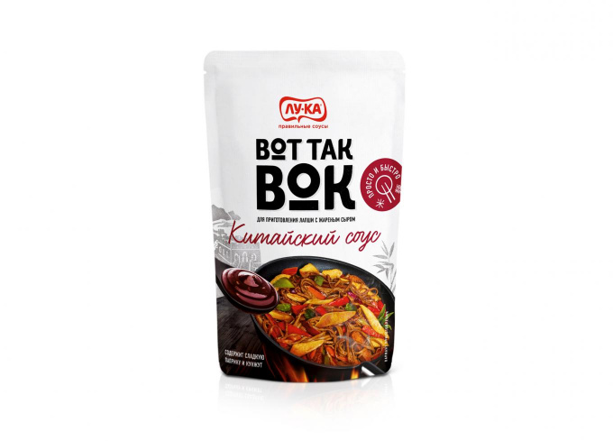 ТМ ВОТ ТАК ВОК "Китайский соус- сладкая паприка с кунжутом"