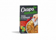 ТМ "Скоро готово" Плов с курицей и сухофруктами, 250 г.
